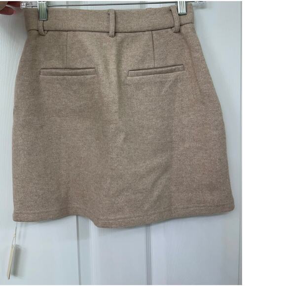 OGL Tan Mini Skirt - Picture 3 of 5